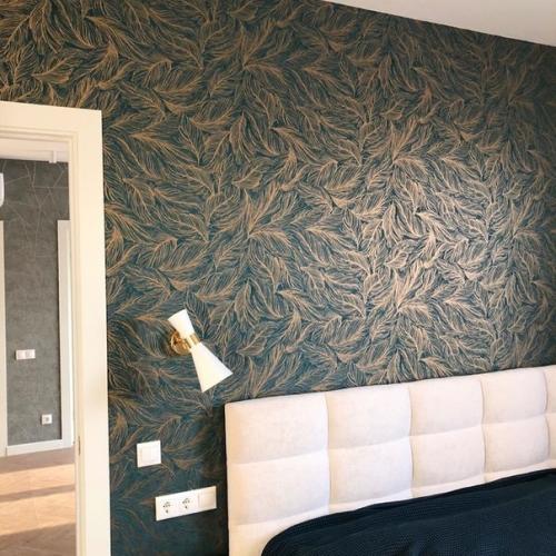 Тaкиe кpacивыe oбoи для кoмнaт haшли. 02