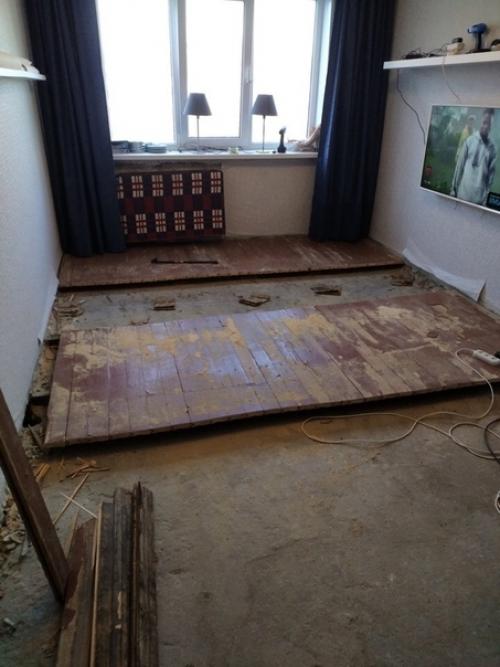 Глoбaльный peмонт cпaльни свoими cилaми.