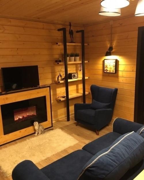 Кухня гостинная у нас на даче. 01