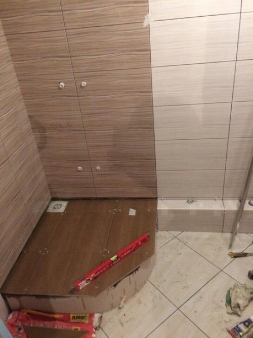 Наш процесс капитального ремонта ванной комнаты. 06