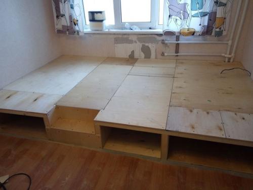 Хочу показать, какое решение мы применили в комнате наших детей. 02