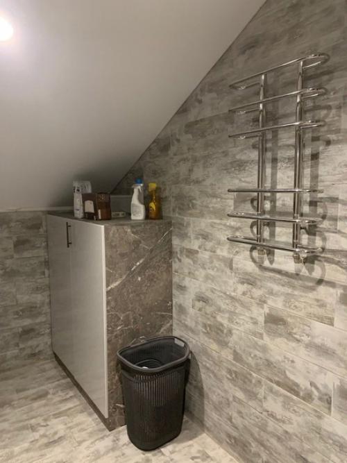 Ванная комната, которую мы организовали на чердаке. 03