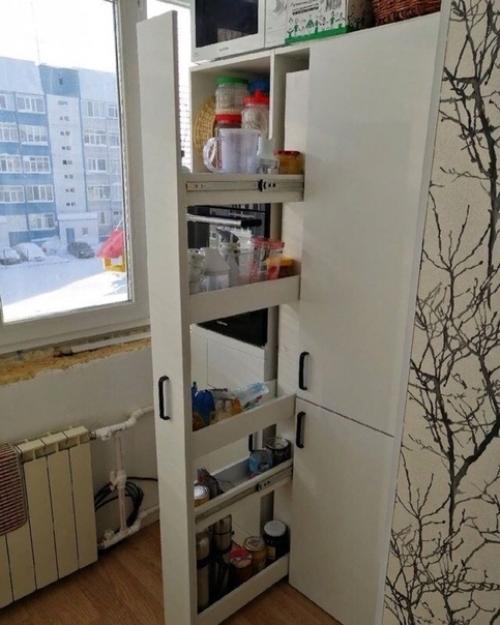 Моя кухня на балконе. 03