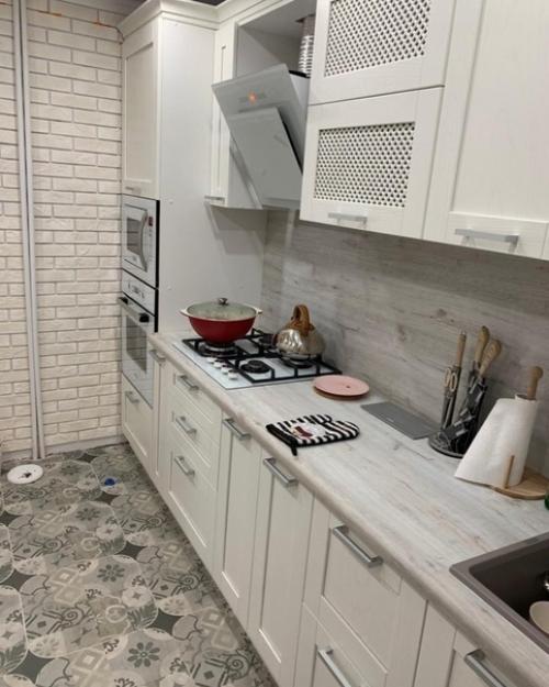 Наша кухня до и после. 05