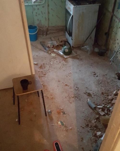 Наша кухня до и после.