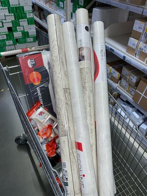 Такая спальня у нас получилась, площадь 15 квадратов. 02