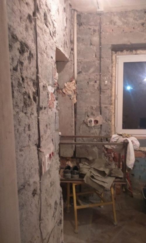 Преображение убитой кухни в стандартной хрущевке. 01