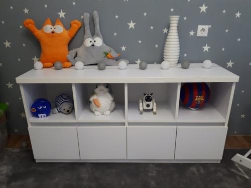 Такой ремонт мы в комнате нашего ребенка сделали. 03