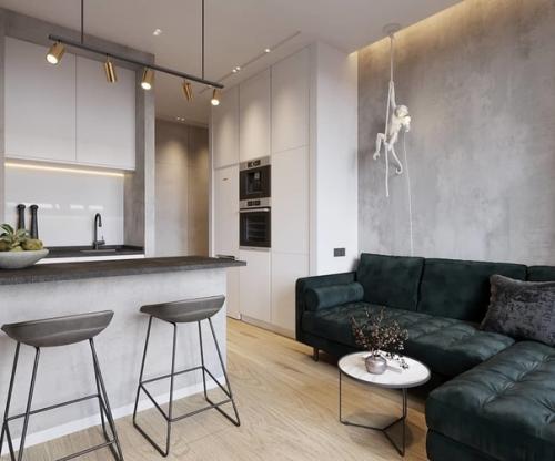 Дизайн - проект квартиры 15 кв.