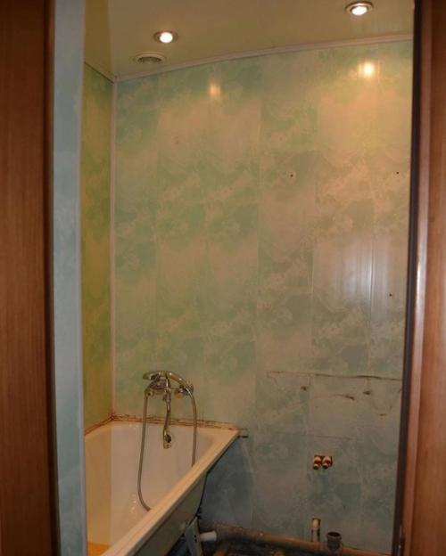 Навели порядок так сказать в своей ванной комнате.