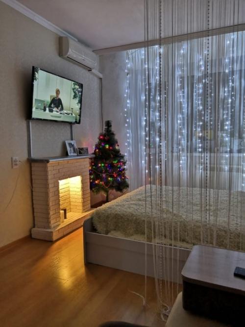 Немного обновили спальную комнату. 09