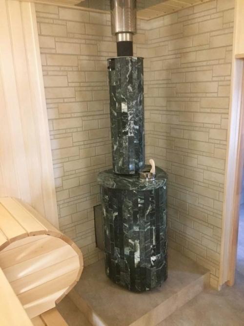 Наконец исполнил свою давнюю мечту, обзавелся баней. 08