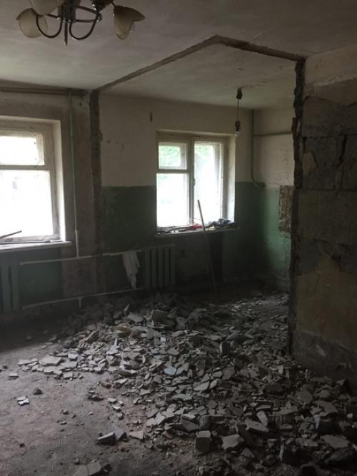 На этот глобальный ремонт у нас целых два года ушло.