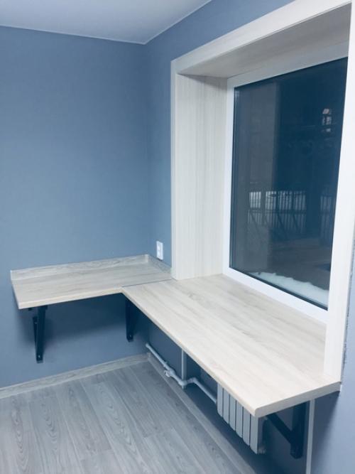 На этот глобальный ремонт у нас целых два года ушло. 09