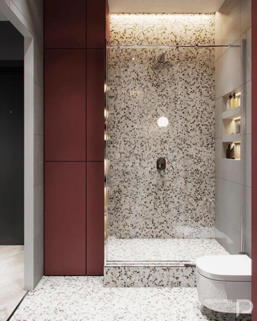 Проект оформления ванной комнаты. 02