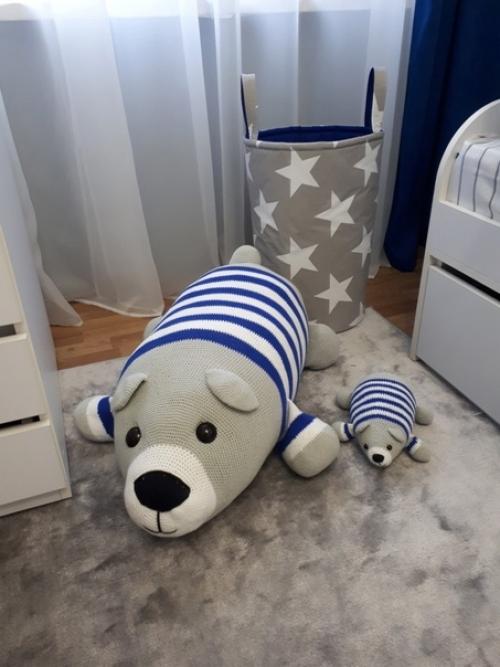 Такой ремонт мы в комнате нашего ребенка сделали. 06