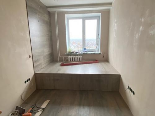 Спешу показать вам ремонт нашей комнаты, которую мы переделали в спальню. 02