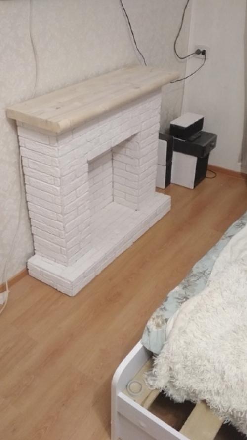 Немного обновили спальную комнату. 06