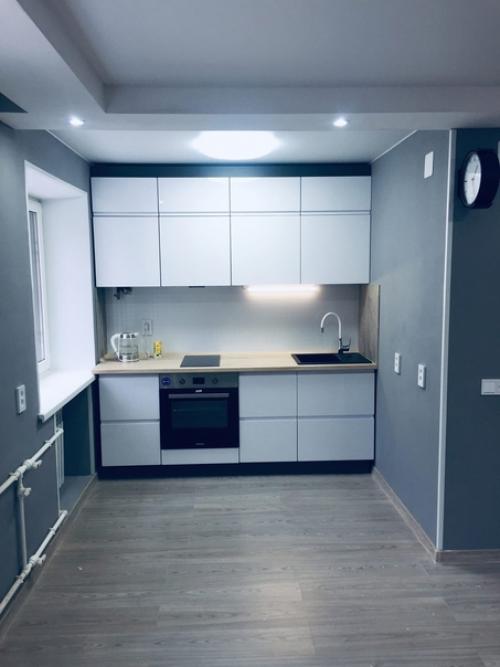 На этот глобальный ремонт у нас целых два года ушло. 08