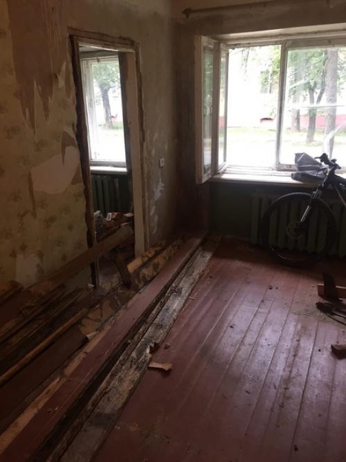 На этот глобальный ремонт у нас целых два года ушло. 04