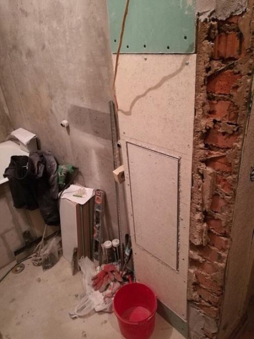 Весь ремонт делал полностью самостоятельно. 02