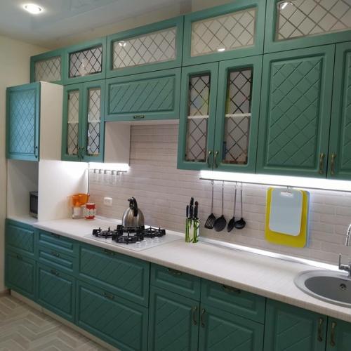 Всегда хотела себе такой кухонный гарнитур и вот мечта сбылась.