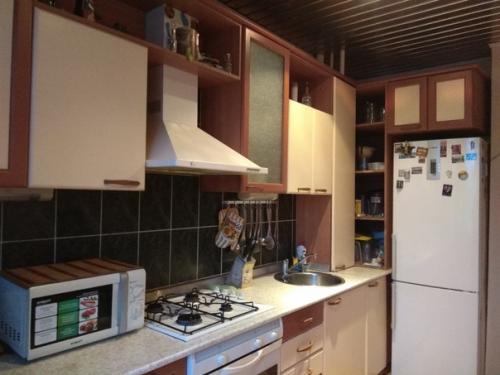 Было и стало, в ванной свет не работал на момент покупки квартиры.