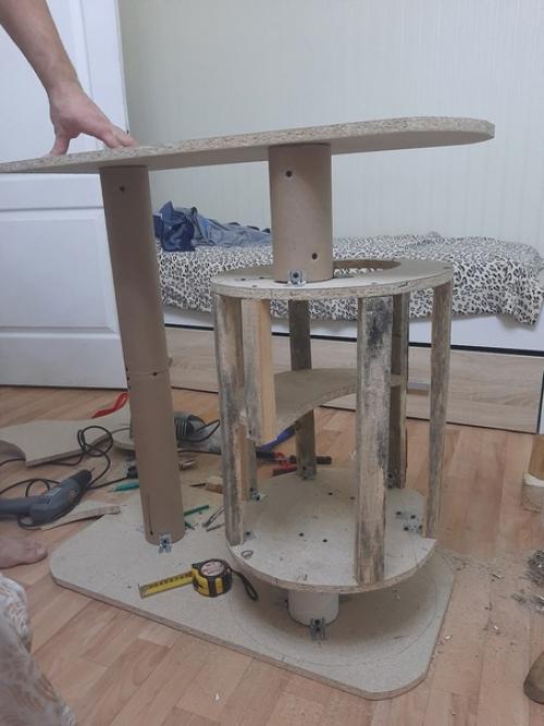 Когда хозяева настолько любят своего питомца, что сделали для него отдельное жильё в квартире.