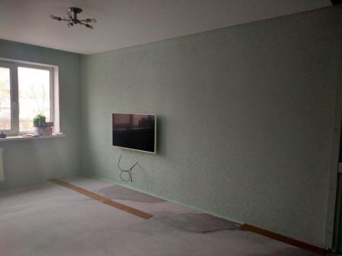 Вот такой капитальный ремонт сделали в нашей с мужем комнате. 05