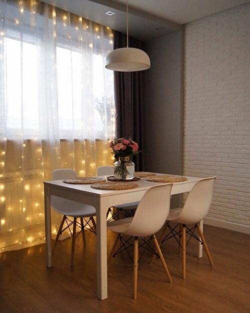 Очень стильная.  Просторная и уютная кухня. 03