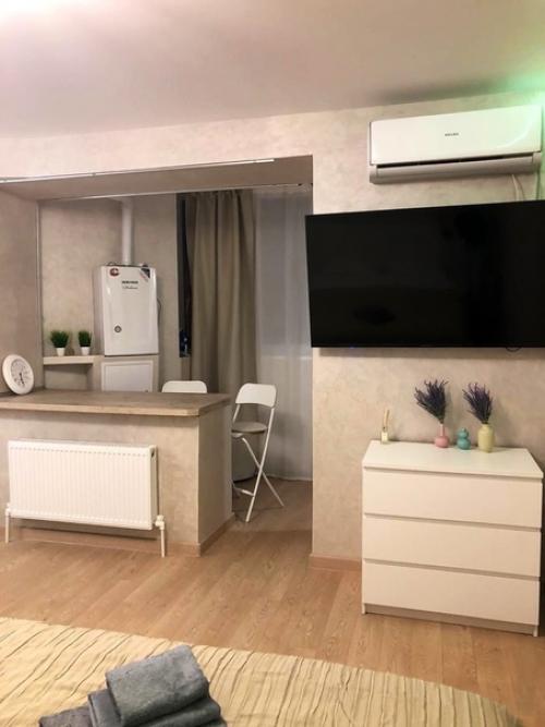 Моя квартира студия площадью 28 кв метров.