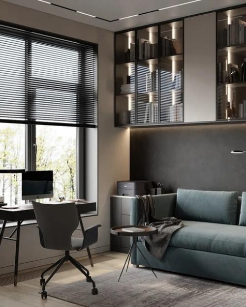 С распространением удаленки, идея домашнего кабинета в загородном доме стала реальностью.