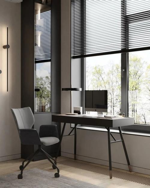 С распространением удаленки, идея домашнего кабинета в загородном доме стала реальностью. 01