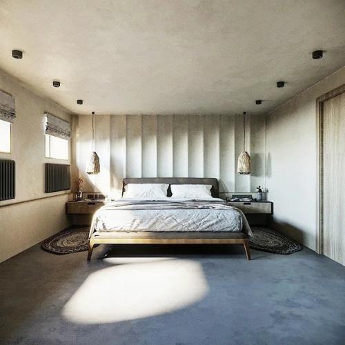 Дизайн спальни площадью 20 кв. 01