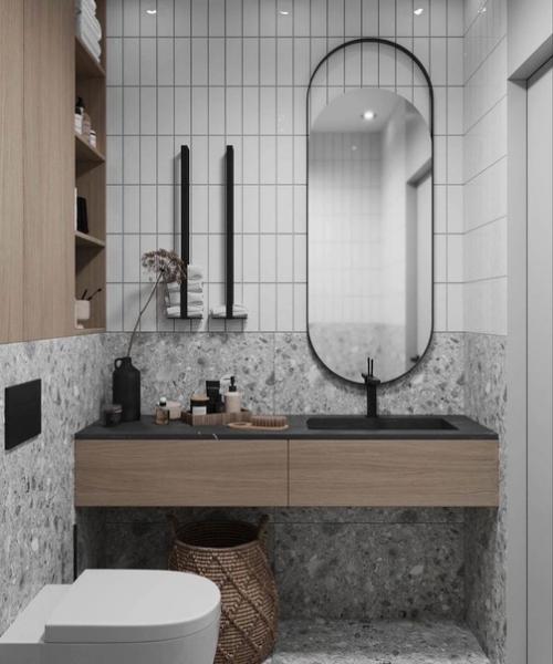 Эта красивая квартира - студия с площадью 30 кв. 09