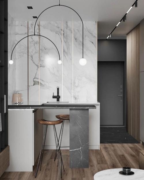 Эта красивая квартира - студия с площадью 30 кв. 04