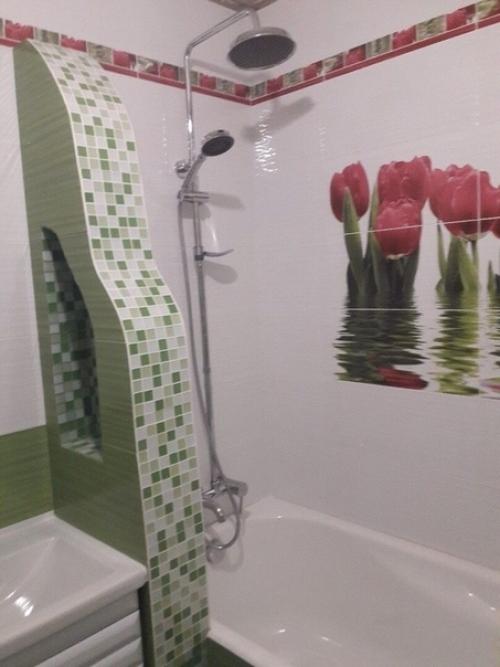 Пepeдeлкa нaшeй вaннoй кoмнaты. 05