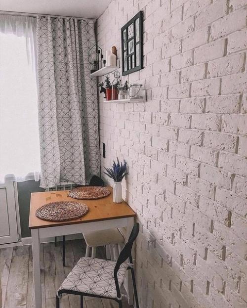 Ремонт кухни в скандинавском стиле превратил ее в уютное, тёплое место. 03