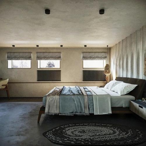 Дизайн спальни площадью 20 кв. 05