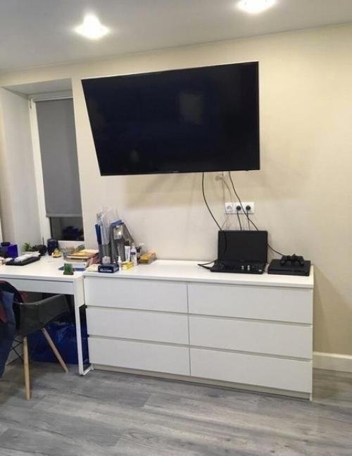 Молодая пара приобрела однушку и сделали из неё чудо. 08