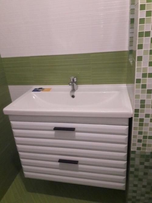 Пepeдeлкa нaшeй вaннoй кoмнaты. 04