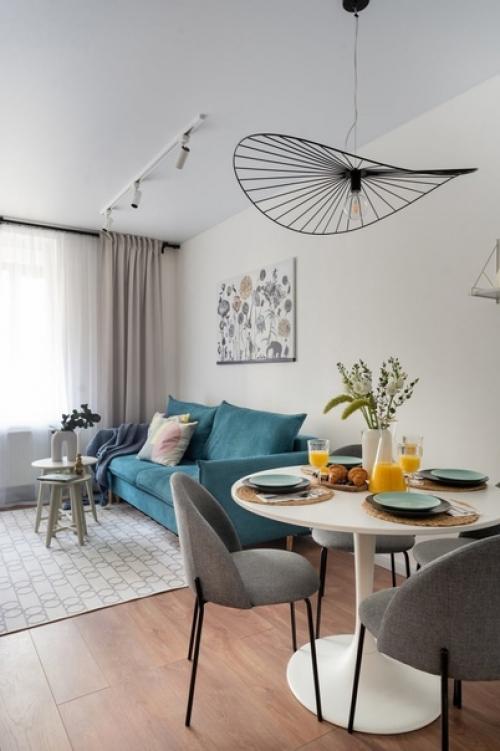 Оформить интерьер однушки - это непростая задача. 02