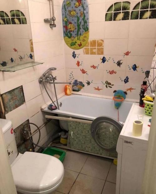 Делали с мужем ремонт в квартире, стараясь оформить всё в одном цвете, и как нам кажется у нас всё получилось. 02