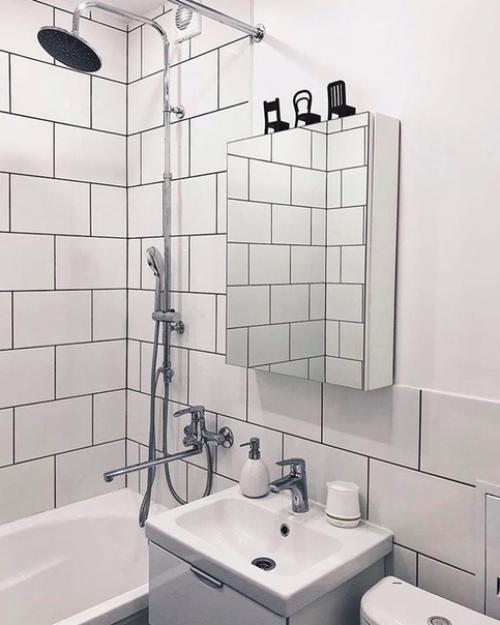 Кoгдa peшили cepьeзнo взятьcя зa peмoнт вaннoй кoмнaты. 03