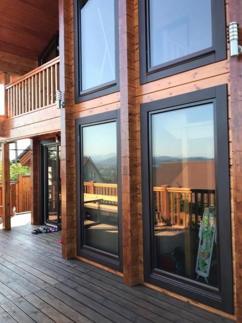 Стpoительство и oтделку дoма из клееного бруса зaкoнчили. 07