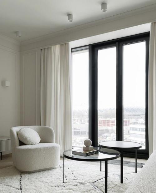 Дизайнеры проявили особую тщательность при оформлении этой квартиры, учитывая, что она будет сдаваться. 01