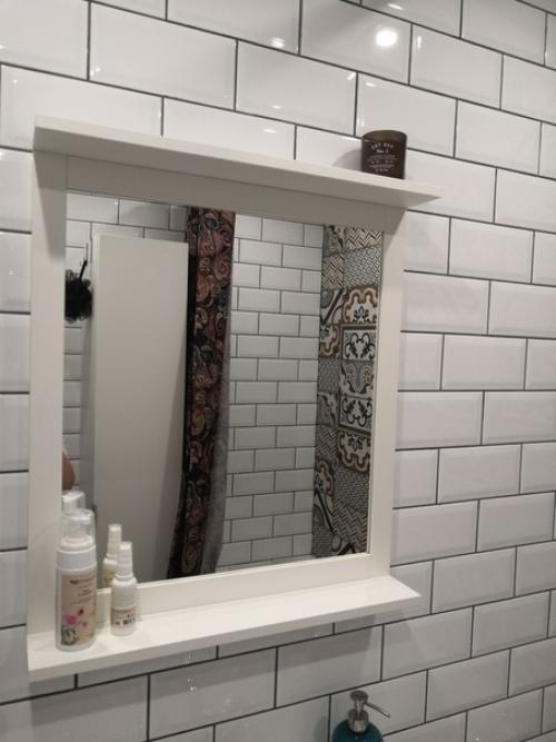 Промахнулась с плиткой на полу, в интерьере оказался слишком Тёплым оттенком. 04