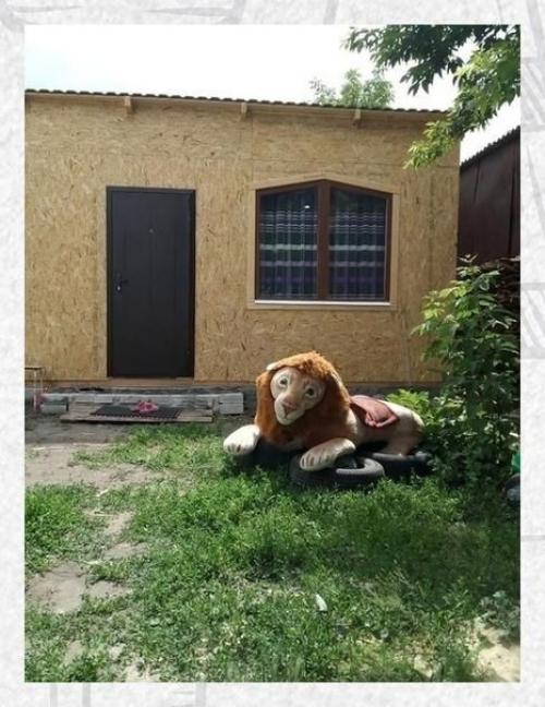 Вот такую вот летнию кухню оперативно отстроили у себя на участке. 08