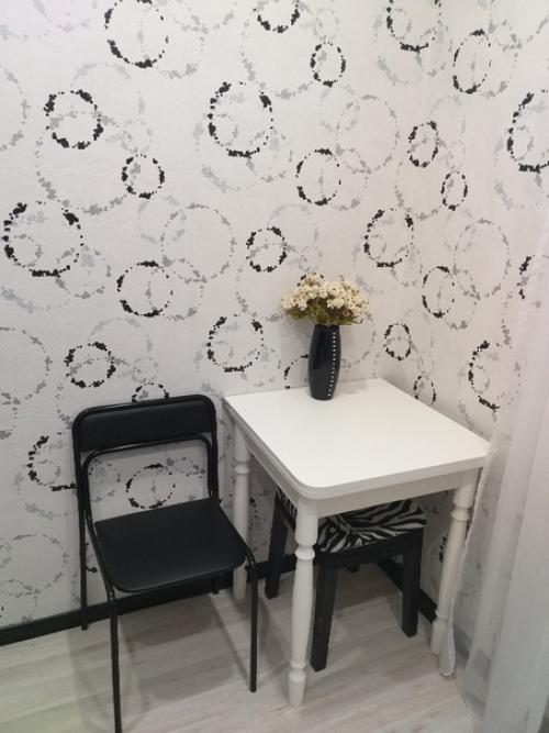 В этом посте хочется поделиться своим опытом и удачной реализацией проекта - кухни площадью 5, 5 квадратных метров в хрущевке. 06