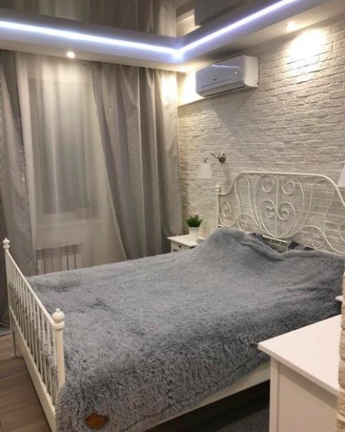 Ремонт в однокомнатной квартире 34 м 2. дизайн продумывали сами.